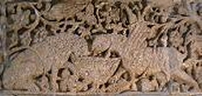 Mchatta-fasaden i Pergamon