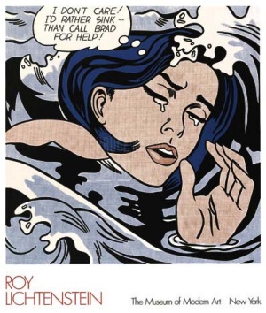 Drowning Girl, 1963, Roy Lichtenstein (1923-97)