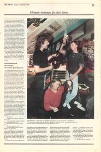 ukeadressa 8. september 1990, høyre side, side 15 © Bent Ramberg (Klikk for større bilde!)
