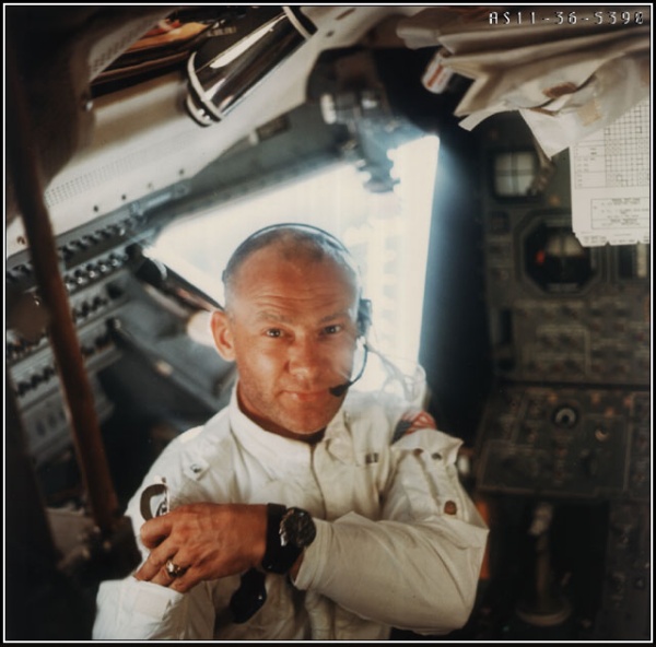 Buzz Aldrin underveis
